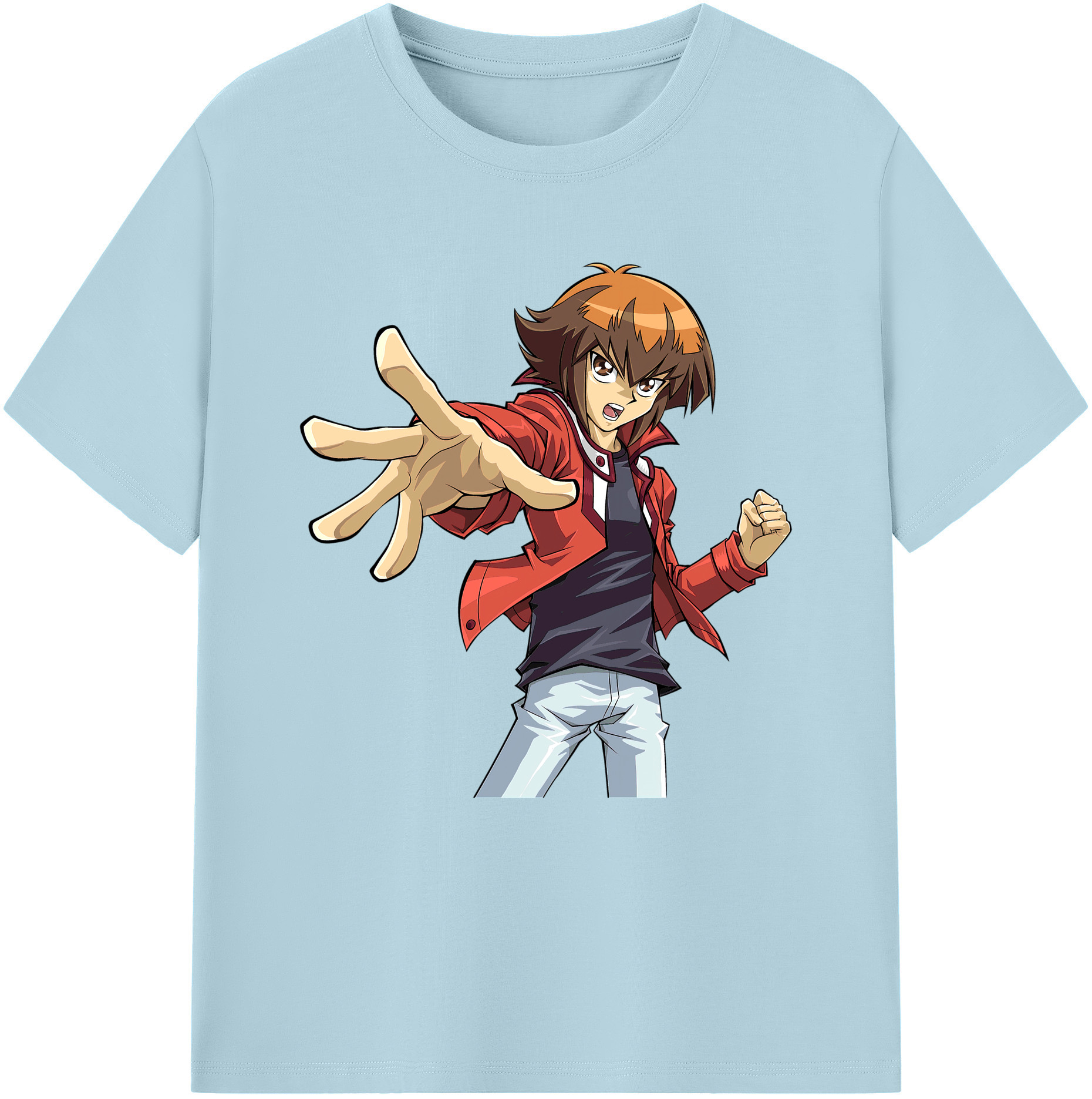 （画像用） 遊☆戯☆王 Yu-Gi-Oh! 綿100％半袖Tシャツ（フロントプリント）
